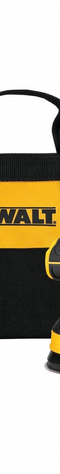 DEWALT Cordless Orbital Sander: 20V MAX, Battery Included, 5 in Dia, Random Orbital, Hook and Loop (MPN DCW210D1). Key specifications — attr658803: Charger; attr658797: 2.0 Ah; attr658828: Random Orbital Sander Kit; attr658800: DEWALT; attr868314: 20 V.