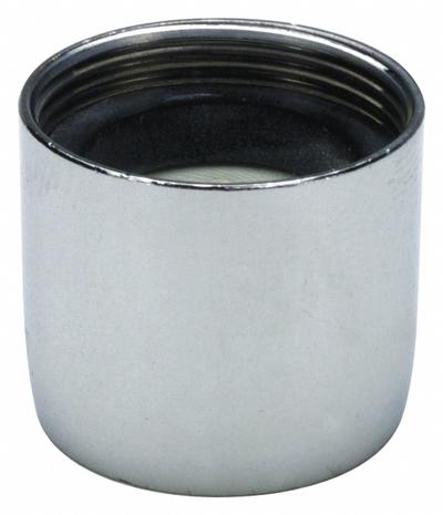 ZURN Aerator: 1 gpm Flow Rate, Spray Flow Outlet, Brass, Chrome Finish - Faucet Aerators & Outlets