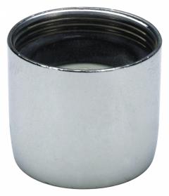 ZURN Aerator: 1 gpm Flow Rate, Spray Flow Outlet, Brass, Chrome Finish, 13/16"-27 Connection Size (MPN G66697). Key specifications — Includes: Spray Outlet; Material: Brass; Product Type: Aerator; Connection Size: 13/16"-27; Brand: ZURN.