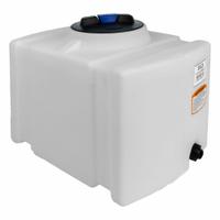 NORWESCO Utility Tank: 45 gal, Closed Top, 38 in x 18 in, 5 in Fill Opening Dia, 22 in (MPN 43837-DS). Key specifications — Brand: NORWESCO.