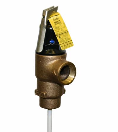 APOLLO Temperature and Pressure Relief Valve: Section IV ASME Section, FNPT x FNPT - ASME Section IV Temperature & Pressure Relief Valves