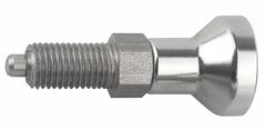 KIPP Indexing Plunger: Nonlocking, 18-8 SS Body w/ 400 SS Plunger, 1/4"-28 Thread (MPN K0632.001903AJ). Key specifications — Brand: KIPP.