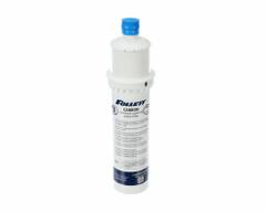 FOLLETT Quick-Connect Water Filter: 0.5 micron, 0.5 gpm, 14 7/8 in Overall Ht, 3 1/8 in Overall Dia (MPN FOLCARBONSTDCAPFILTER). Key specifications — Product Type: Quick-Connect Water Filter; Filter Media: Carbon; Brand: FOLLETT; Reduces: Bacteria.