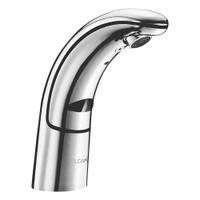 SLOAN Bathroom Sensor Faucet: Optima, Brass, Chrome Finish, Single-Post, Battery, 1.5 gpm Flow Rate (MPN EAF150-ISM). Key specifications — Brand: SLOAN; Includes: Integral Spout Mixer; Series: Optima.