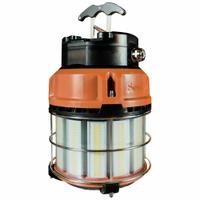 SOUTHWIRE Overhead Lantern: LED, Corded, Prefab LED Overhead, 13,700 lm Max Brightness, Hook, 5000K (MPN T90100). Key specifications — Includes Bulb: Yes; Brand: SOUTHWIRE; Color Temperature: 5000K; Job Light Type: Prefab LED Overhead; Lighting Technology: LED; Operating Voltage: 120 to 277V AC; Switch Type: No Switch.