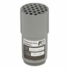 FUJI ELECTRIC Blower Relief Valve: Pressure, 46 in wc Preset Limit, 1.5 in Outside Dia (MPN PV4). Key specifications — attr49959: PV4; attr49962: FUJI ELECTRIC; attr49968: 53WC07; attr49969: VFZ401A-5W.