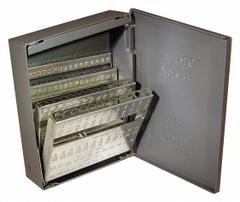 HUOT Drill Bit Index: 60 Compartments, For #1 to #60 Drill Bits (MPN 11500). Key specifications — attr1032747: HUOT.