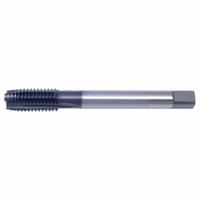 CLEVELAND Spiral Point Tap: #6-40 UNF, 2B, 3 Flute, Plug Chamfer, TiAlN Coated Cobalt (MPN C86107)
