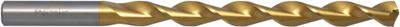 CHICAGO-LATROBE Taper Length Drill Bit: 3/8", 135° Split Point, TiN-Coated HSS - Chip-Clearing High-Speed Steel Taper-Length Drill Bits