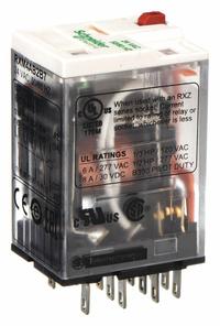SCHNEIDER General Purpose Relay: Socket Mounted, 6 A Current Rating, 24V AC, 4PDT, 14 Pins/Terminals (MPN RXM4AB2B7). Key specifications — Brand: SCHNEIDER; Base Type: Square; Mounting Style: Plug-In; Pin Shape: Flat; Electrical Connection: Quick-Connect; Manufacturer Part Number: RXM4AB2B7; Series: Harmony™ RXM Series.