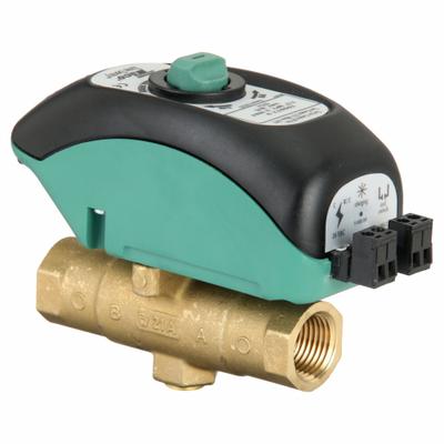 TACO Motorized Zone Valve: 4.9 Cv Flow Rate, 2-Way, 1/2 in Female NPT, Non-Spring Return - 2-Way NPT Connection Zone Valves