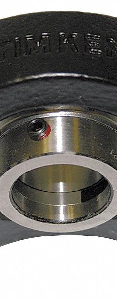 TIMKEN Pillow Block Bearing: 15/16 in Bore, Cast Iron, Set Screws, 1 27/64 in Shaft Ht (MPN YAS 15/16 SGT). Key specifications — Brand: TIMKEN; Mounting Bolt Size: 3/8 in; System of Measurement: Inch.