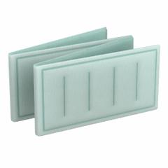 GRAINGER Link Air Filter: 25 in x 30 in x 1 in, 30 in Section Wd, 4 Sections, 2 Ply, MERV 8 (MPN 2DXC9). Key specifications — Performance Rating: MERV 8; Brand: GRAINGER; Media Material: Synthetic.