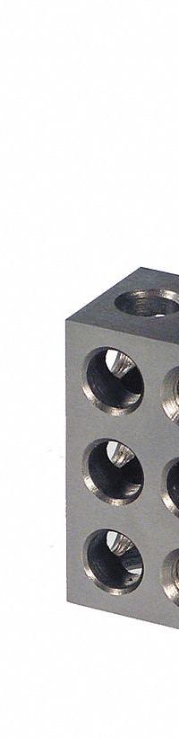 SUBURBAN Tri-Block Pair: 2 Blocks, 23 Holes, 6 in x 4 in x 2 in, 0.0001 in Squareness (MPN B-246-H23-M). Key specifications — attr1181834: 0.0001 in; attr1181835: 2; attr1181837: 3/8 in -16 in Tapped; attr1181850: SUBURBAN.