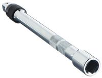 PROTO Socket Extension: 3/8 in Input Drive Size, 3/8 in Output Drive Size, 12 in Overall Lg, Chrome (MPN J5262L). Key specifications — attr1204978: Not Insulated; attr1204980: Locking Included; attr1204984: PROTO; attr1204970: Chrome.