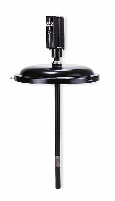 ARO Air Drum Pump: Pump w/ Hose, 50:1, 1.22 gpm Max. Flow Rate - Grease Dispensing Piston Drum Pumps