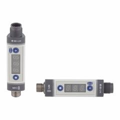 SCHMALZ IO-Link Vacuum Sensor: VSi Series, 4-Pole M12 Male, 5 mm Metric Port, 2 Digital Outputs (MPN 10.06.02.00580). Key specifications — attr124221: 10.06.02.00580; attr124227: VSi; attr124234: 2 Digital Outputs; attr124235: 10 to 30V DC; attr1042233: 4-Pole M12 Male.