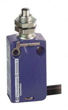 TELEMECANIQUE SENSORS Limit Switch: Plunger Actuator, Non-Metallic, Plunger, 8.5 N Op Force - Max (MPN XCMD21F0L2). Key specifications — Manufacturer Part Number: XCMD21F0L2; Brand: TELEMECANIQUE SENSORS; Electrical Connection: Removable Cable Connector; Series: XCMD; Body Material Type: Non-Metallic; Actuator Type: Plunger.