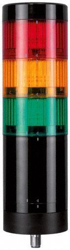 MURRELEKTRONIK Tower Light Assembly: 3 Tier, Amber/Green/Red, No Sounder Tier - Three-Tier Tower Light Assemblies