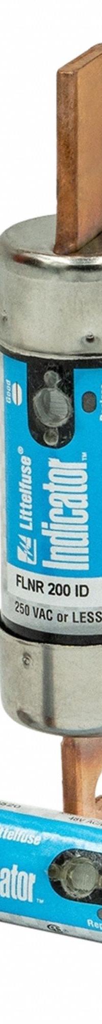 LITTELFUSE Fuse: Class RK5, FLNR-ID Series, Time-Delay, 350 A, 250 V AC, 125 V DC, Indicating (MPN FLNR350ID). Key specifications — Series: FLNR-ID.