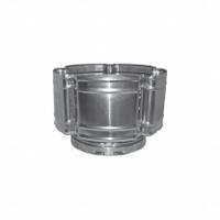 Rain Cap: Smooth Hood Venting, Smooth Rain Cap, Round, 24 in Duct, 3105, Aluminum, Silver Finish (MPN 24RC). Key specifications — Screen Included: No; Backdraft Damper Included: No; Brand: AMERI-VENT; Product Type: Gas Vent; Color: Silver; Connection Type: Snap Lock; Type of Cap/Hood: Rain Cap; Material of Cap/Hood: Aluminum.