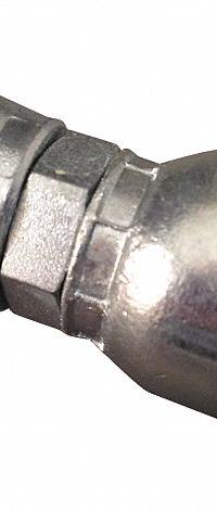 AEROQUIP Hydraulic Crimp Fitting: Steel x Steel, Straight, -20 For Hose Dash Size, JIC x Crimp (MPN FJ3114-2020S). Key specifications — Fitting Gender: Female x Genderless; Fitting Connection Type: JIC x Crimp; Thread Size: 1-5/8"-12; For Hose Dash Size: -20; Brand: AEROQUIP.