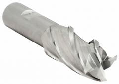 CLEVELAND Square End Mill: High Speed Steel, 4 Flute, 16 mm Mill Dia, 41.27 mm LOC, 95.25 mm OAL (MPN C75104)