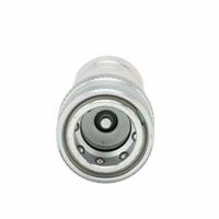 PIONEER Hydraulic Quick Connect Hose Coupling: 1/4 in Coupling Size, Steel, 11.36 lpm Max. Flow Rate (MPN 4050-2P). Key specifications — Body Material: Steel; Valve Type: Poppet; Thread Size: 1/4"-18; Brand: PIONEER.
