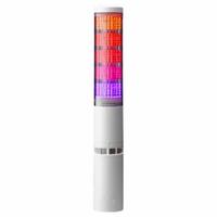 PATLITE Tower Light Assembly: 5 Tier, Sounder Tier Included, IP54, Direct Wire, 60 mm Overall Dia (MPN LA6-5DTNWB-POE). Key specifications — Manufacturer Part Number: LA6-5DTNWB-POE; Brand: PATLITE; Operating Voltage: 24V DC.