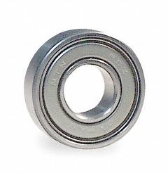 NTN Radial Ball Bearing: R16, Dbl Shield, 1 in Bore, 2 in OD, 0.5 in Wd, Alloy Steel Ring (MPN R16ZZ/2AS). Key specifications — System of Measurement: Inch; Bearing Industry Number: R16.