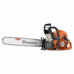 HUSQVARNA Gas-Powered Chainsaw: 24 in Bar Lg, Rear Handle, Auto Chain Oiler, 6.9 hp Horsepower (MPN 585). Key specifications — Engine Cycle: 2-Cycle; Brand: HUSQVARNA.