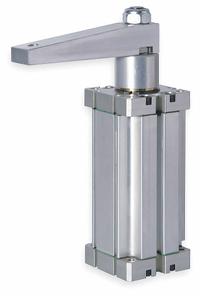 DE-STA-CO Pneumatic Swing and Toggle Clamp: 76 lbf Capacity, LH Swing, 1/8 in NPT Air Connection (MPN 9530-2L). Key specifications — Brand: DE-STA-CO.