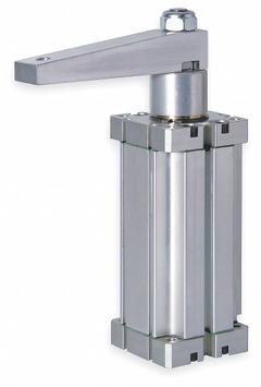 DE-STA-CO Pneumatic Swing and Toggle Clamp: 76 lbf Capacity, LH Swing, 1/8 in NPT Air Connection (MPN 9530-2L). Key specifications — Brand: DE-STA-CO.
