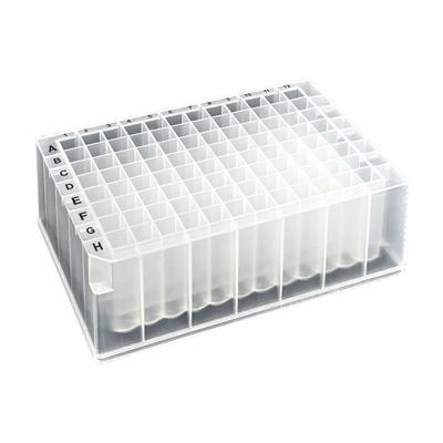 MTC BIO Deep-Well Well Plate: Non-Sterile, 96 Wells, 2.2 mL, 8.2 mm Dia, RNase/DNase Free - Deep Well Plates