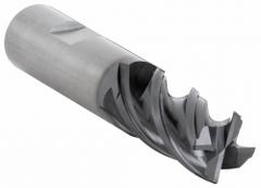 WIDIA HANITA Corner Chamfer End Mill: Carbide, TiAlN Coated, 4 Flute, 1/2" Mill Dia, 1-1/4" LOC (MPN TF4V0513015)