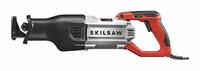 SKILSAW Reciprocating Saw: 15 A Current, 1 1/4 in Stroke Lg, Orbital, Shoe Not Adj, Full-Size Tool (MPN SPT44-10). Key specifications — attr1170485: SKILSAW; attr1170490: Shoe Not Adjustable; attr1170491: Full-Size.