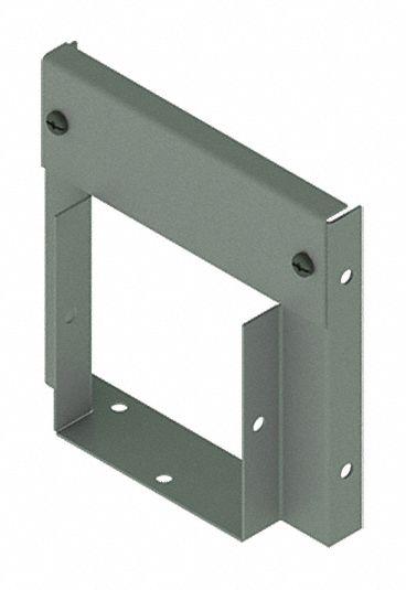 HOFFMAN Wireway Reducer: 4 in_6 in Wd, 4 in_6 in Ht, 16 ga Gauge, 1, Without Knockouts - Reducers for Indoor Wireways