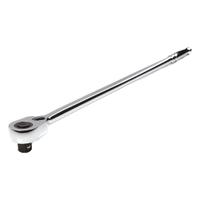 TEKTON Quick-Release Ratchet: Pear, Reversible, 24 in Overall Lg, Polished, 4° Min Arc Swing (MPN SRH11224). Key specifications — attr1205598: Reversible; attr1205605: Quick-Release Included; attr1205626: Polished; attr1228094: Extra Long Length; attr1205607: Pear; attr1205624: TEKTON.