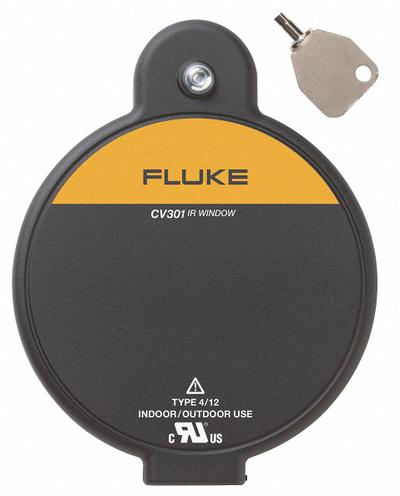FLUKE Infrared Window: Viewing Panes, 450°F Optic Max Temp, -40°F Min Op Temp °F