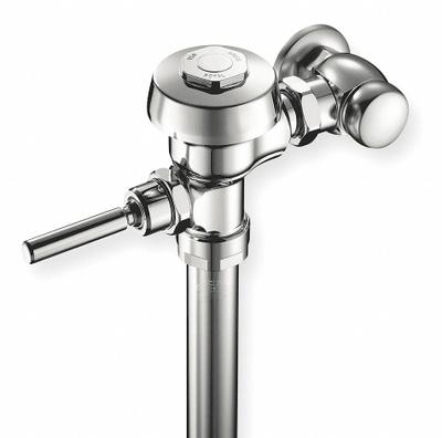 SLOAN Manual Flush Valve: Royal, Exposed, Top, 1.28 gpf Gallons per Flush - Toilet Manual Flush Valves