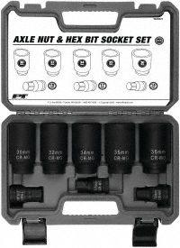 PERFORMANCE TOOL Automotive Socket Set: 1/2 in Drive Size, 8 Pieces, 5, Black Phosphate (MPN W89321). Key specifications — attr1204429: PERFORMANCE TOOL; attr1204430: 5; attr1204436: 12-Point.