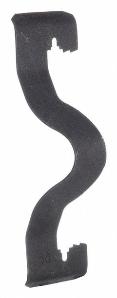 Conduit to Drop Wire Rod Clip: 3/4 in_1 in Trade Size, 1/8 in to 1/2 in, Steel, 25 lb Load Capacity (MPN BW-16). Key specifications — Manufacturer Part Number: BW-16; Compatible Conduit Trade Size: 3/4 in; 1 in; Compatible Pipe Size: 3/4 in; 1 in; Flange Thickness: 1/8 in to 1/2 in; Material: Steel; Color: Black.