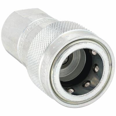 PIONEER Hydraulic Quick Connect Hose Coupling: 1/2 in Coupling Size, Steel - 4000 Series Hydraulic Quick-Connect Coupling Bodies