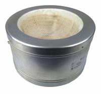GLAS-COL Heating Mantle: 5 L Capacity, 600 W Watt - Max, Aluminum, 400°C Temp - Max, 100B TM114. Key specifications — Includes: 4 ft 2-Wire Cord and Locking Connector; Brand: GLAS-COL; Housing Material: Aluminum; Manufacturer Part Number: 100B TM114; For Use With: 60AG05; Includes Controller: Controller Not Included; Requires Controller: Controller Required.