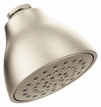 RIZON Fixed Showerhead: 6322 Moenflo XL, 2.5 gpm Fixed Showerhead Flow Rate, Brass/Non-Metal, Single (MPN 6322BN). Key specifications — Series: 6322 Moenflo XL.