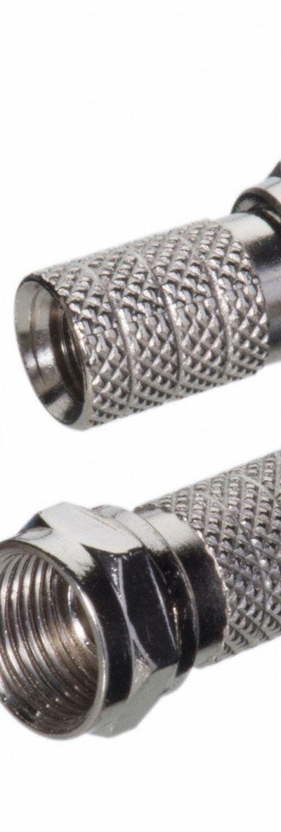 IDEAL Connector: Male - F-Type Coaxial Connectors