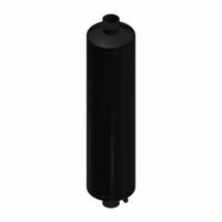 SOLBERG Discharge Silencer: Straight Through, 3 in NPT Inlet, 3 in NPI Outlet, 300 scfm Max Air Flow (MPN RQS-300). Key specifications — attr1241837: SOLBERG.