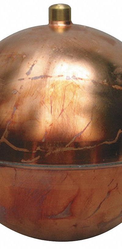 NAUGATUCK Float Ball: Float Ball - Copper Threaded Floats
