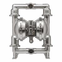 ARO Diaphragm Pump: 2 in, Tri-Clamp, 195 gpm, 31.4 ft Max. Head, Santoprene Diaphragm, 316 SS Valve (MPN SD20S-CSS-SMM-B00). Key specifications — Brand: ARO; Check Valve Material: 316 SS; Seat Material: 316 SS.