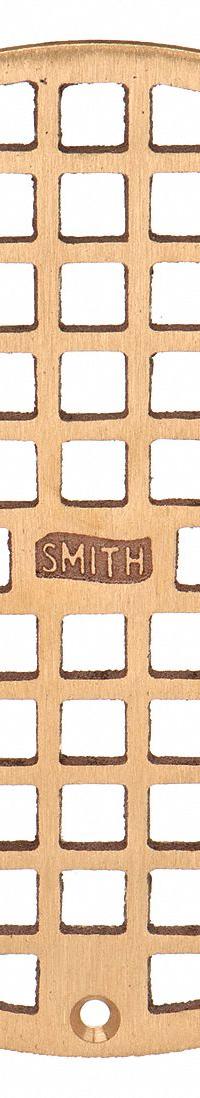 JAY R. SMITH MFG. CO Grate: A, Round, 7 5/8 in Overall Dia, 1/2 in Overall Ht, Bronze, Bronze (MPN A08PBG). Key specifications — Finish: Bronze; Brand: JAY R. SMITH MFG. CO; Color Family: Bronze.